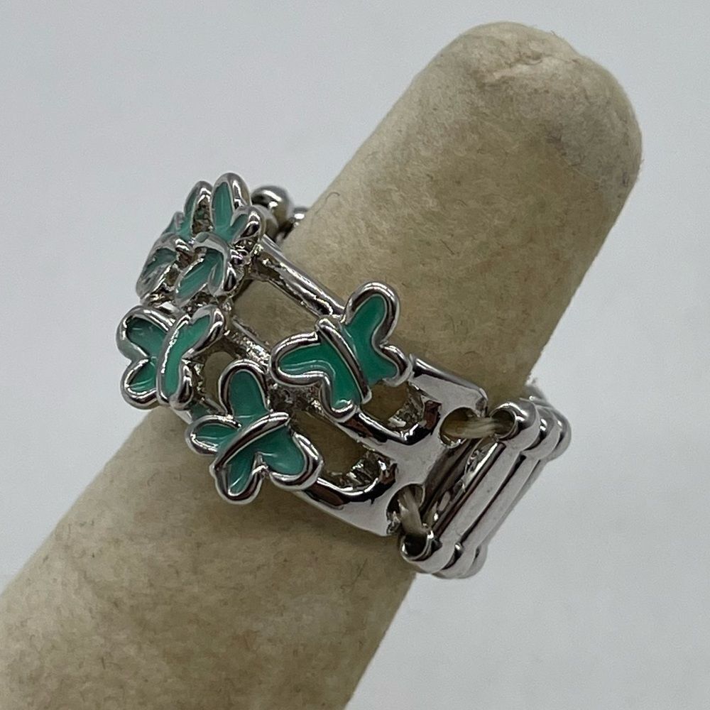 Butterflies Stretch Ring - Picture 2 of 3